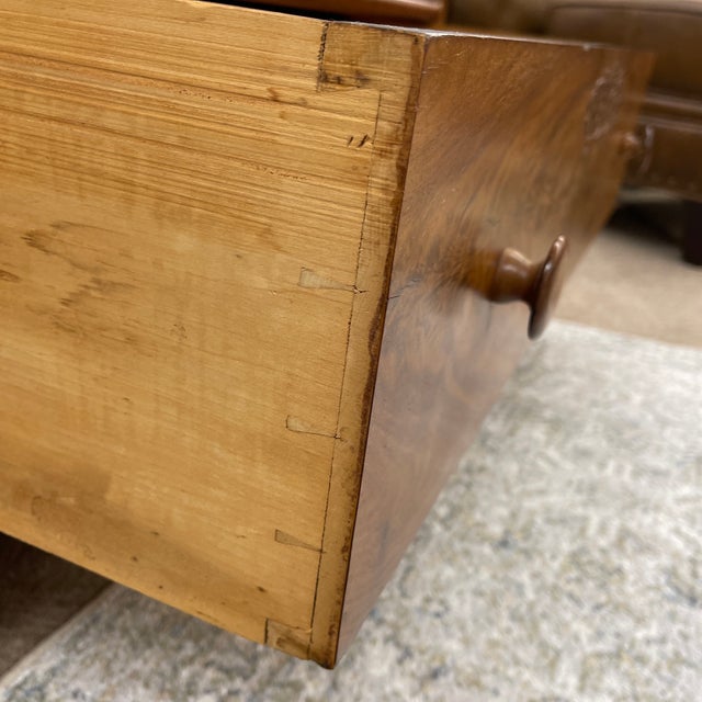 French Louis Philippe Rococo Chest With Mirror For Sale - Image 9 of 11