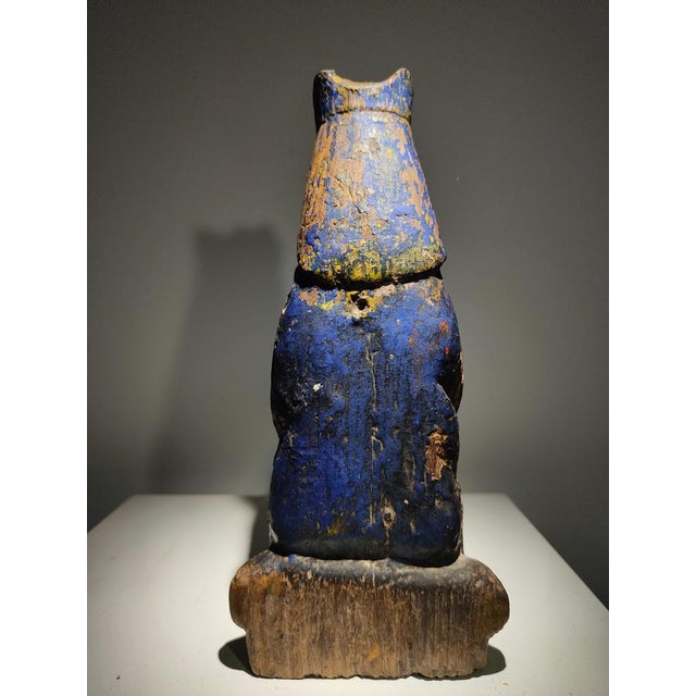 Black 12th Century Seated Virgin with Child Sedes Sapientiae, Spain For Sale - Image 8 of 18