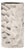 Hammered Aluminum Oval Vase Bright Silver- Large For Sale