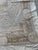 Mid-Century Modern Vintage Hand-Embroidered Neutral Tan Suzani From Bukhara 4'9'' X 4'10'' For Sale - Image 3 of 8