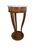 Vintage Neoclassical Italian Marble-Top Pedestal Side Table For Sale - Image 15 of 17