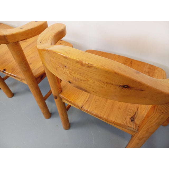 Pine Armchairs in the style of Rainer Daumiller, 1970s, Set of 4 For Sale - Image 11 of 18