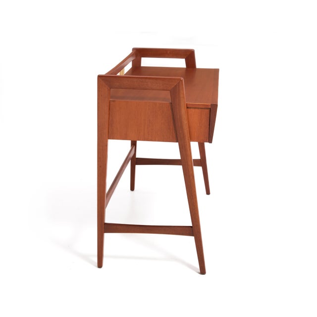 Kent Coffey Goldenaire Mid Century Desk Restored For Sale - Image 9 of 14