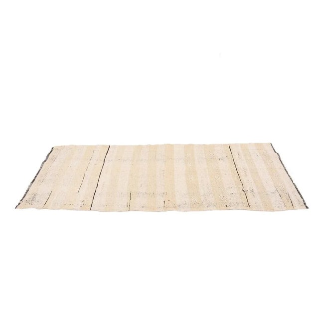 Mid 20th Century Modern Vintage Turkish Kilim Runner For Sale - Image 4 of 7