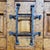 Coffee Spanish Colonial Solid Wood Panel Door With Iron Accents For Sale - Image 8 of 12