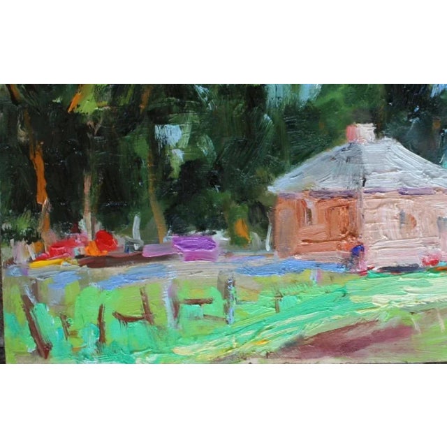 Modern Impressionist Oil Painting, Plein Air California For Sale - Image 4 of 5