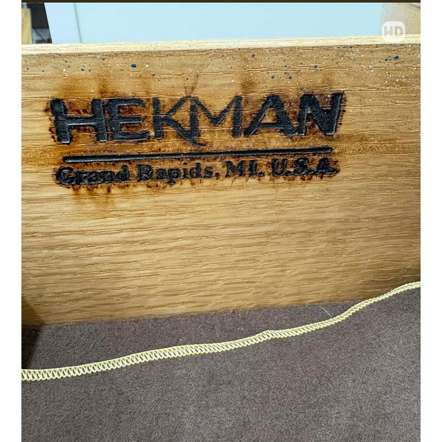 Vintage Hekman Copely Place Buffet Sideboard Hand Painted and Gilded For Sale - Image 15 of 17