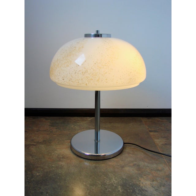 Modern Modernist Glass Table Lamp, 1970s For Sale - Image 3 of 10