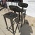 1980s 1980's Vintage Hammered Steel Bar Stools - A Pair For Sale - Image 5 of 11