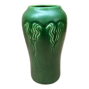 Arts & Crafts Hampshire Matte Green Vase