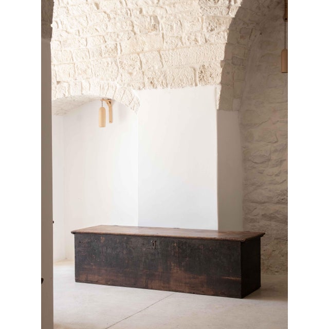 Long Spanish Catalan Trunk, 18th Century For Sale - Image 4 of 10