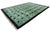 2010s Azure Rain Modern Abstract Teal & Gold Moroccan Style Wool Rug 10x14 For Sale - Image 5 of 12