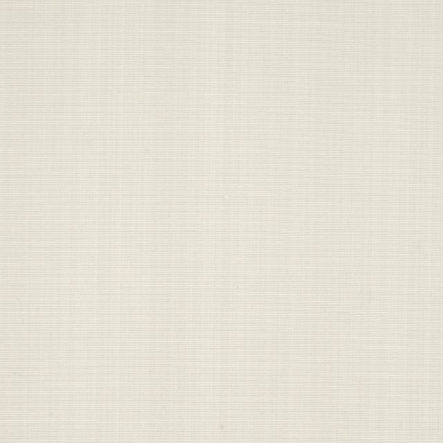 Schumacher SAMPLE - Schumacher X Mark D. Sikes Gracie Solid Strie Fabric In Cream For Sale - Image 4 of 5