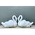 Sculpture Materials Vintage Cast Concrete Swan Planters - Pair For Sale - Image 7 of 12
