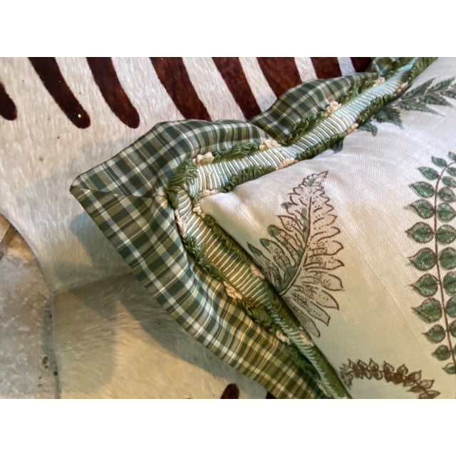 Scalamandré Elsie De Wolf Lumbar Pillow For Sale - Image 9 of 11