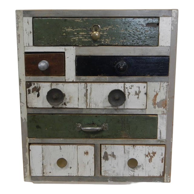 Table Chest of 7 Drawers, 1980s For Sale