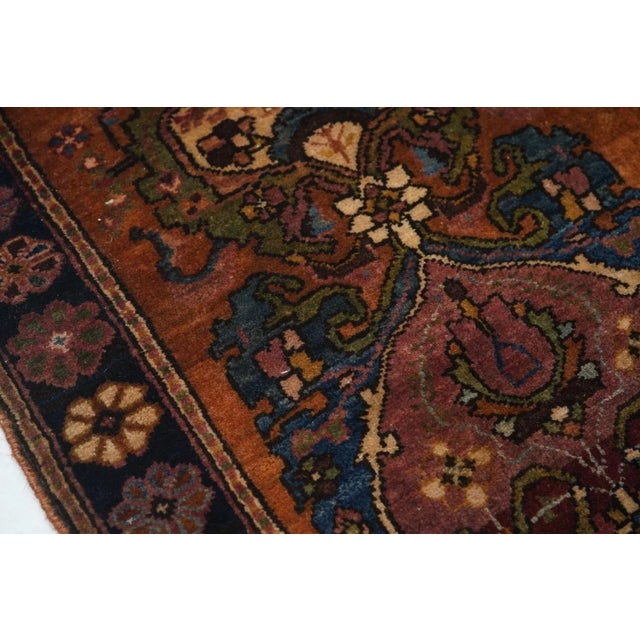 Antique Sarouk Rug 2'1'' x 2'7'' For Sale In New York - Image 6 of 10