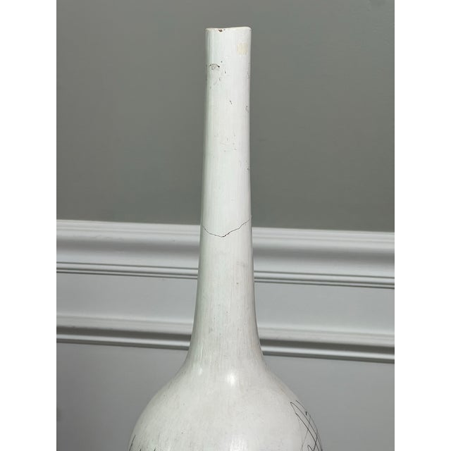 Yuri Zatarain Large Floor Vase, "Sketchbook" Series, 1990s For Sale - Image 13 of 14