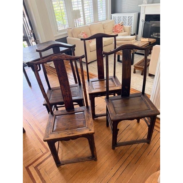Antique Mahjong Table and Chair Set For Sale - Image 13 of 16