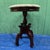 Wooden Small Mahogany Table Bases With Marble Tops For Sale - Image 10 of 12