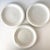 California Coastal Chic for your table! This is an extremely rare set of eight embossed earthenware plates from the "Sea...