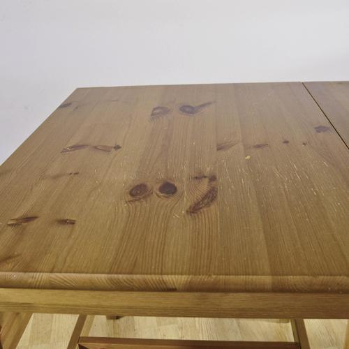Wood Swedish Extendable Dining Table For Sale - Image 7 of 18