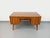 Vintage Scandinavian Double-Sided Executive Desk in Teak, 1960s For Sale - Image 4 of 18