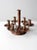 Metal Antique Copper Candelabra For Sale - Image 7 of 10