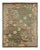Green 2010s Rug & Kilim’s Chinese Style Art Deco Rug in Green With Red & Gold Florals For Sale - Image 8 of 8