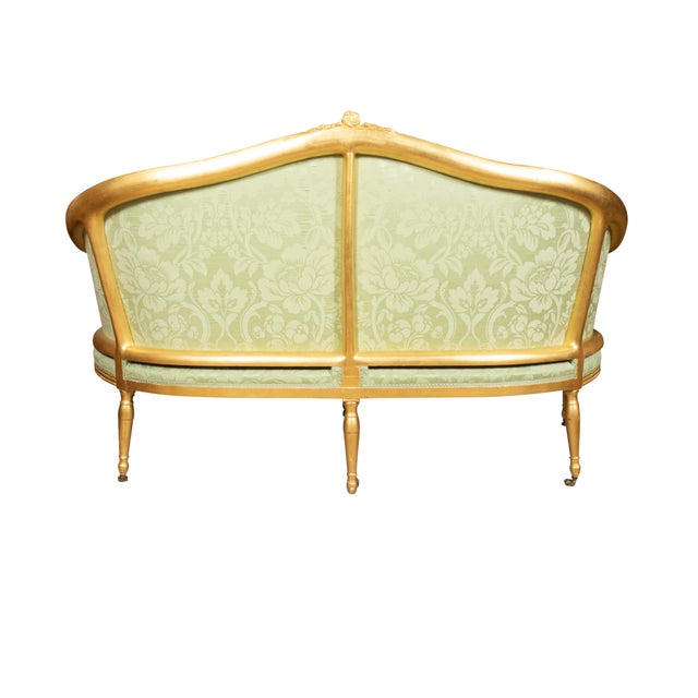 George III Giltwood Sofa For Sale - Image 4 of 12