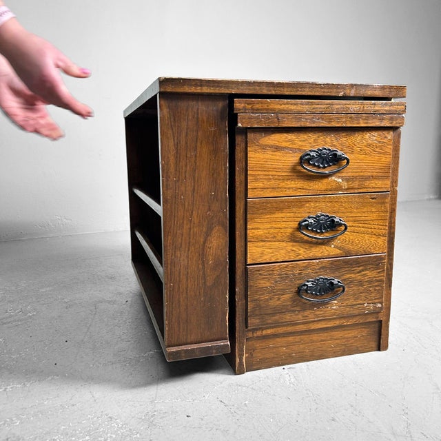 Mid-Century Japanese Foldable Desk, 1960s For Sale - Image 9 of 18