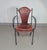 Chair in Leather and Wrought Iron For Sale - Image 9 of 18