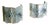 Vintage Italian Glass Wall Sconces, 1990s, Set of 2 For Sale
