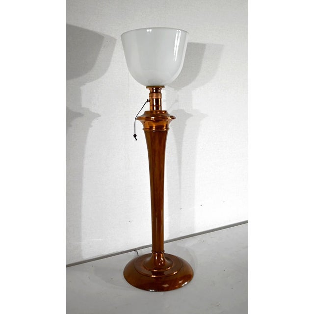 Large Art Deco Table Lamp from Mazda, 1930s For Sale - Image 3 of 18