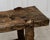 Brown Antique Primitive Oak Workbench, 1880 For Sale - Image 8 of 9