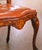 Wood 19th C. Dutch Baroque Walnut Inlaid Dining Chairs With Leather Seats, Set of 10 For Sale - Image 7 of 12