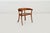 Brown Arthur Carpenter Espenet Curved Back Arm Chair 1980c. For Sale - Image 8 of 18