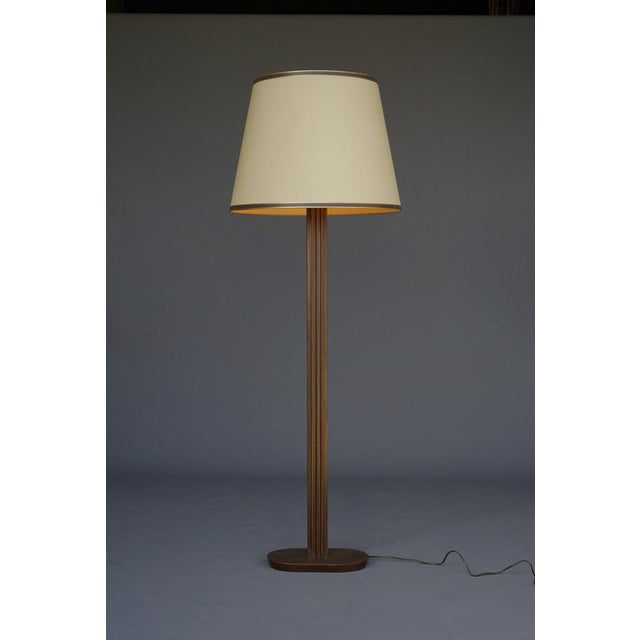 French Bronze Floor Lamp, 1970s For Sale - Image 14 of 14