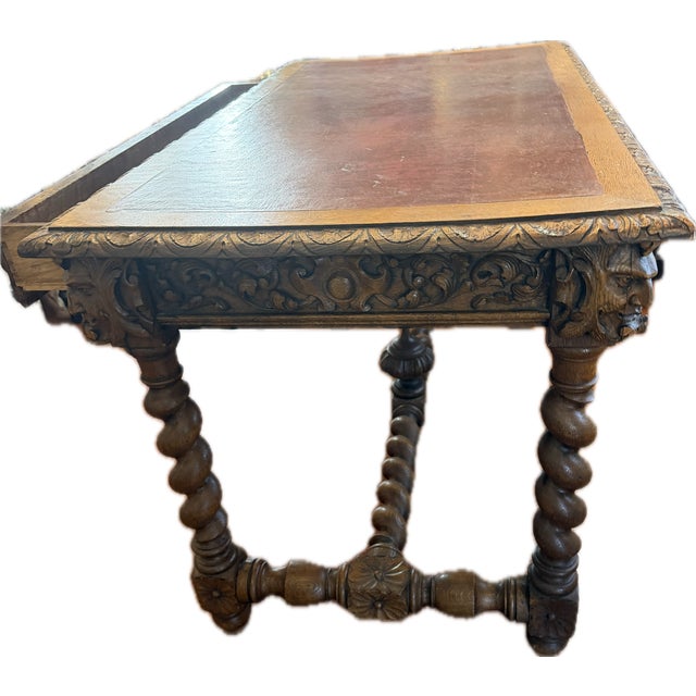 Late 18th Century Late 18th Century Attributed to R J Horner Library Desk For Sale - Image 5 of 7