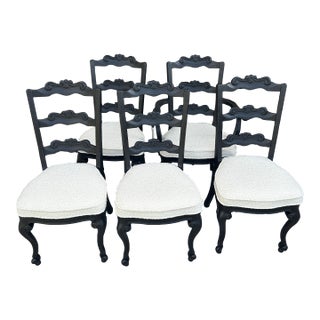 Vintage Jamestown Lounge Dining Chair Set (5) – Restored For Sale