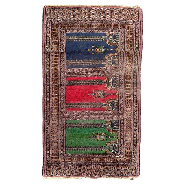 Vintage Pakistani Rug, 1980s For Sale - Image 13 of 13
