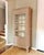 French Country Shabby Chic Glazed Display Cabinet in Patined Wood, 1930s For Sale - Image 13 of 15