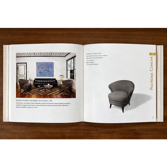 Pair of “Concha” Armchairs in Green Suede, Joaquim Tenreiro, 1960s - Lot 256A For Sale - Image 11 of 11