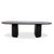 Moon Wooden Dining Table in Black and Brown from Gubi For Sale - Image 10 of 12