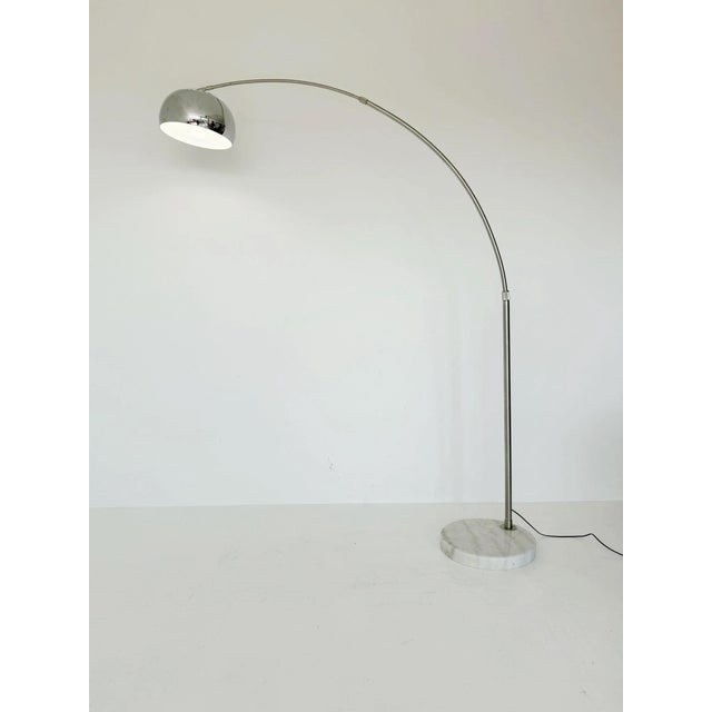 Vintage Arched Floor Lamp, 1970s For Sale - Image 6 of 6