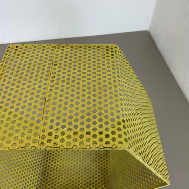 1950s Small Yellow Cube Form Wall Unit attributed to Mathieu Matégot, 1950 For Sale - Image 5 of 18