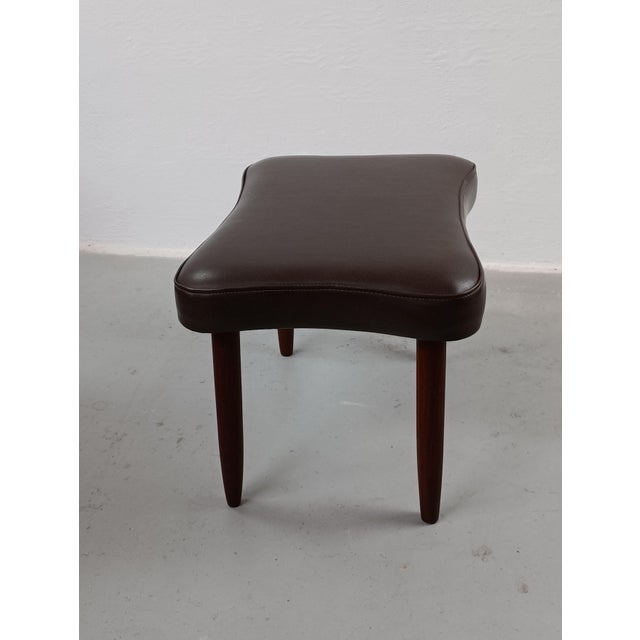 1970s Danish Footstool in Teak by Capri, 1960s For Sale - Image 5 of 10