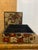Late 20th Century Late 20th Century Lacquered Wooden Lidded Box With Inlaid Exotic Tree Ring Veneer For Sale - Image 5 of 8