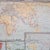 Wood School Wall World Map by Haferland & Trillmich for Westermann, 1950s For Sale - Image 7 of 9