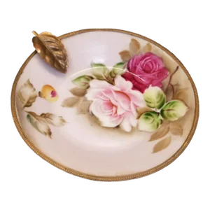 Vintage Lefton Rise Floral Ashtray/Catchall